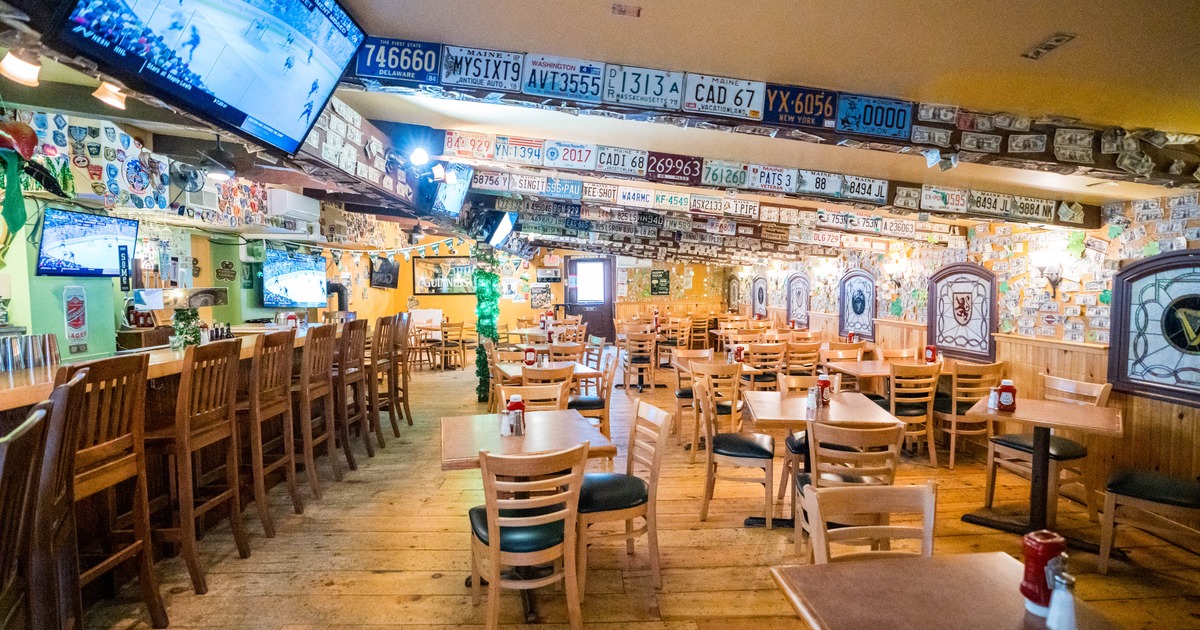 Interior dining area