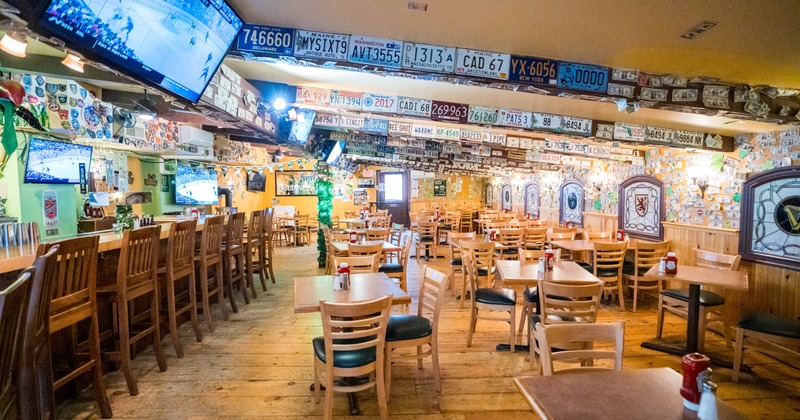 Interior dining area