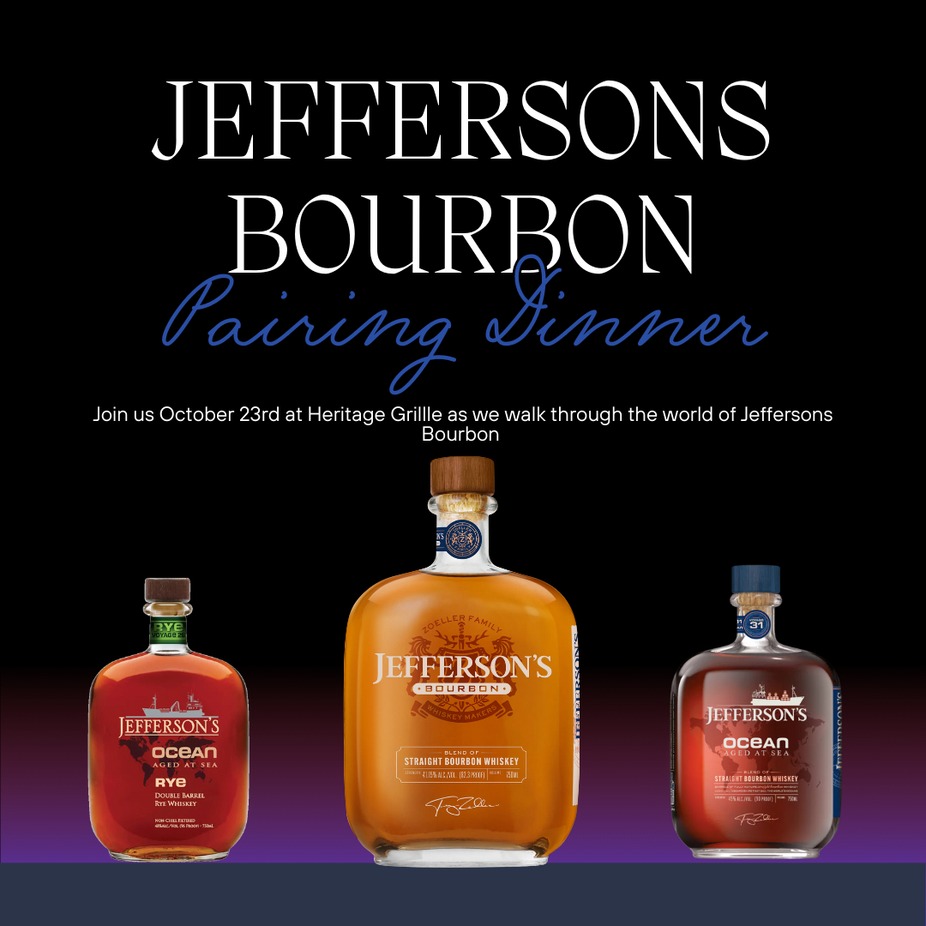 Jefferson's Whiskey Pairing Dinner event photo