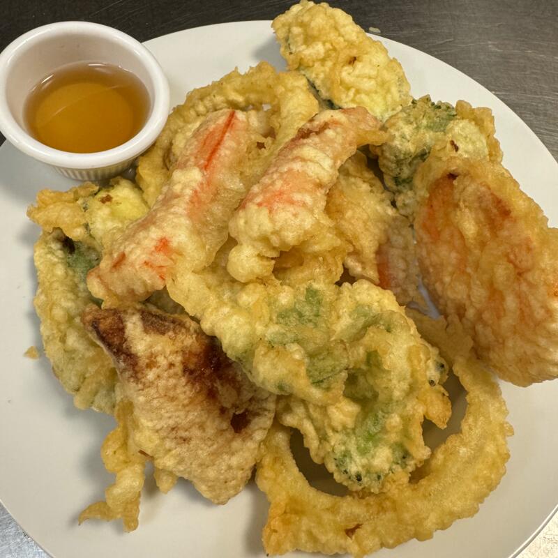 Crabstick and Vegetable Tempura photo