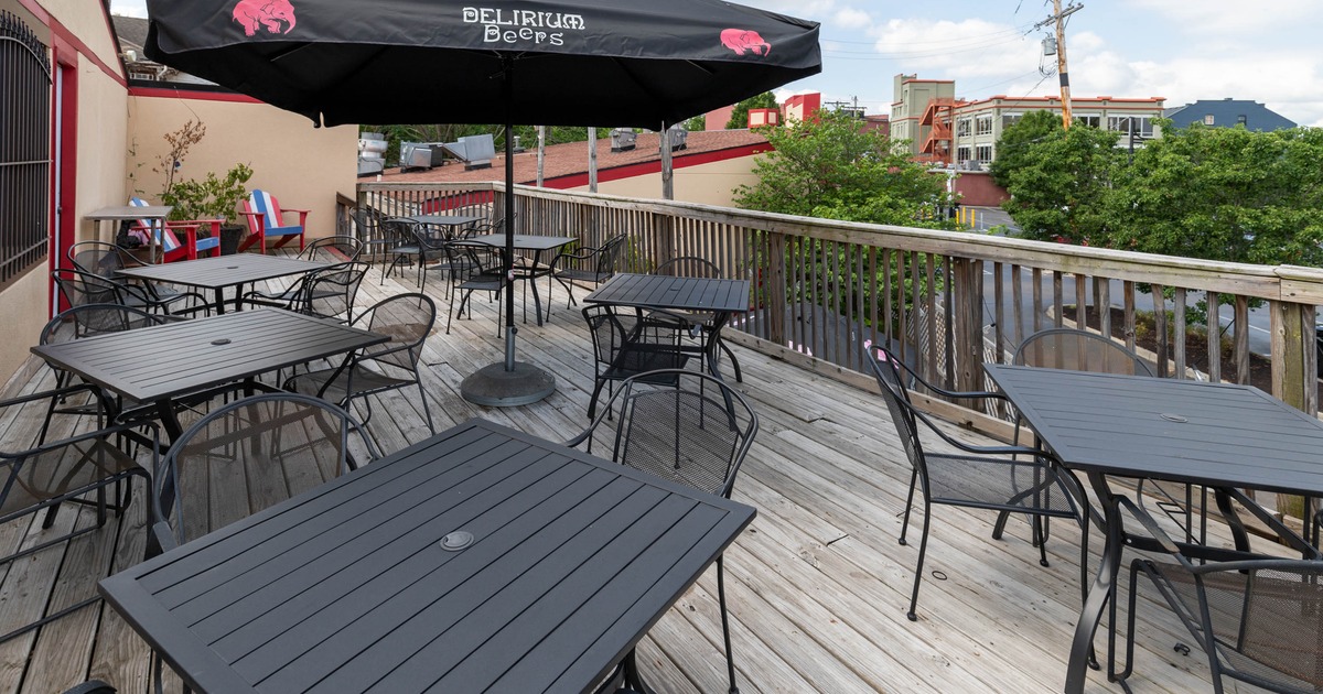 Exterior, tables and chairs
