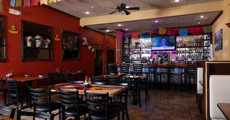 Interior seating area