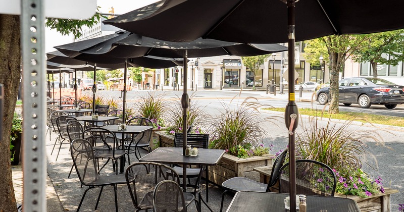 Exterior, seating space