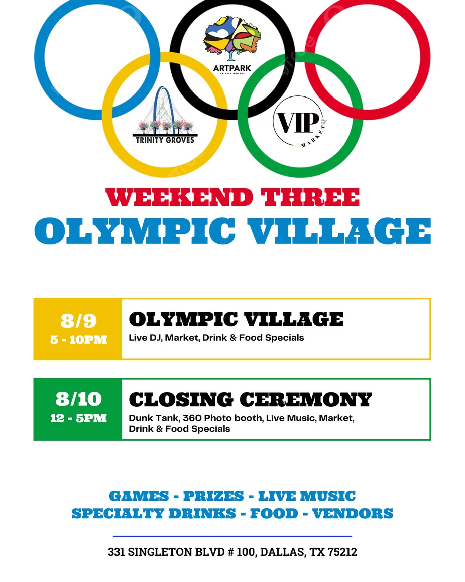 Olympic Village Popup Weekend 3 event photo