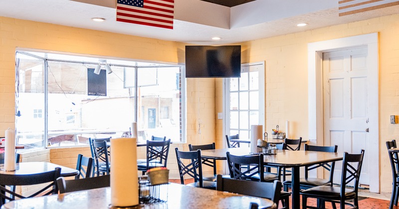 Interior dining area