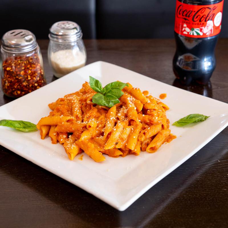menu item 13 of 18, Pasta w/ Vodka Sauce