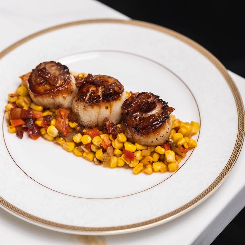 menu item 7 of 13, Scallops