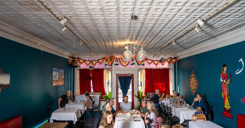 Restaurant dining area