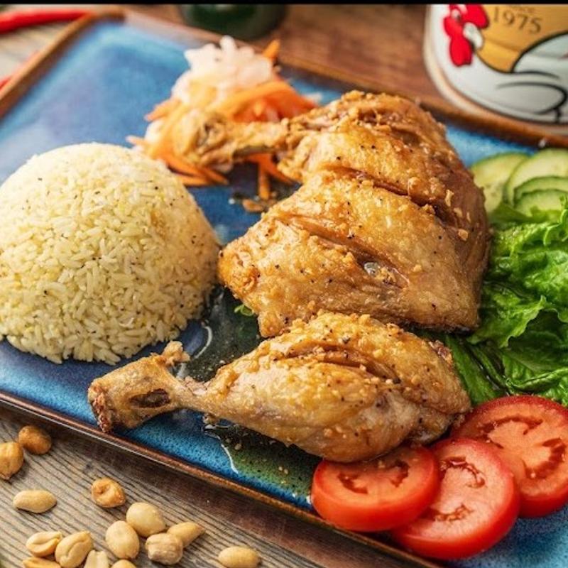 *Vietnamese Crispy Chicken Rice photo