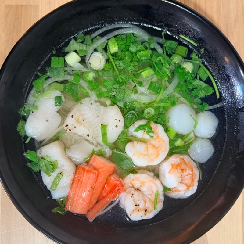 menu item 21 of 22, Seafood Pho (beef broth)