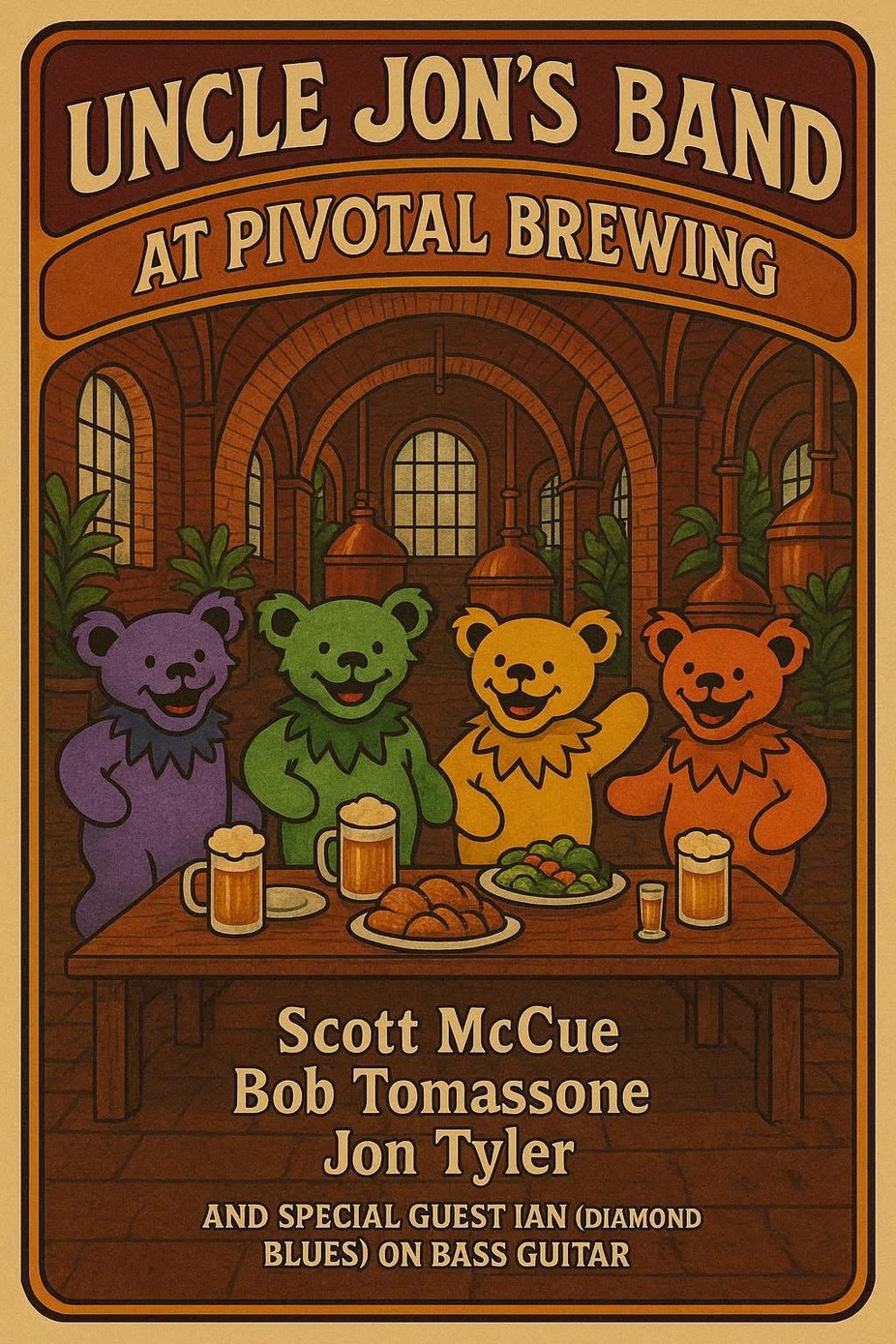 Uncle Jon's Band Grateful Dead Tribute event photo