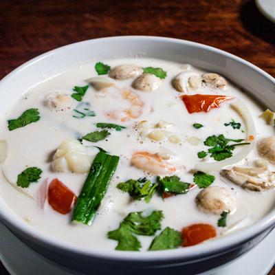 Tom Kha coconut milk soup