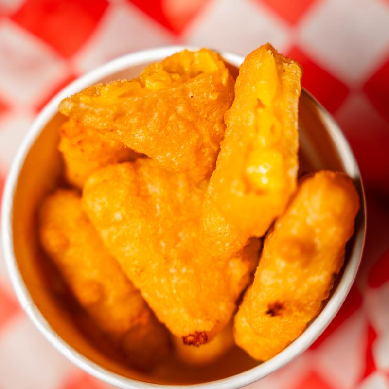 menu item 1 of 9, Mac & Cheese Bites