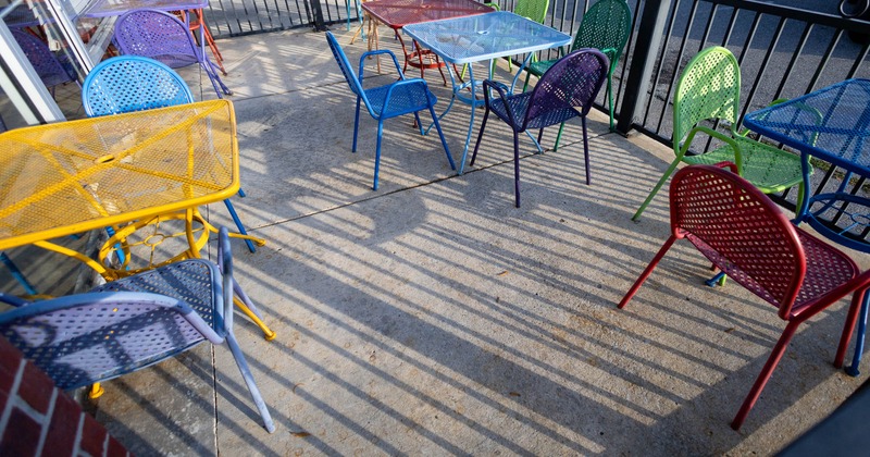 Exterior, seating area, garden furniture