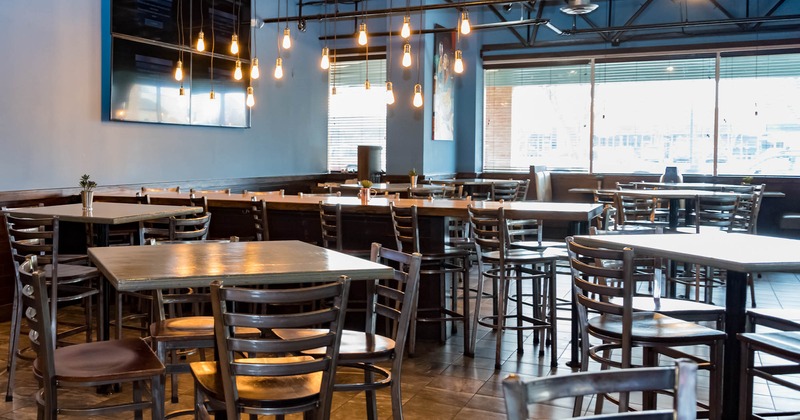 Interior, dining area