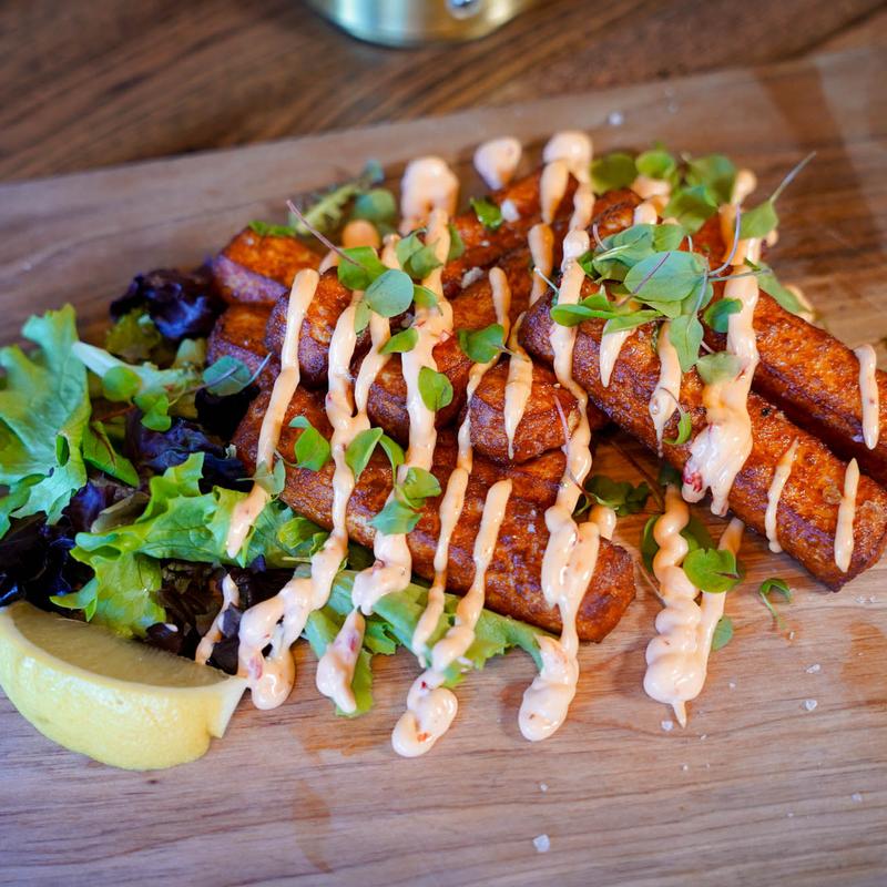 Halloumi Fried Cheese Sticks photo