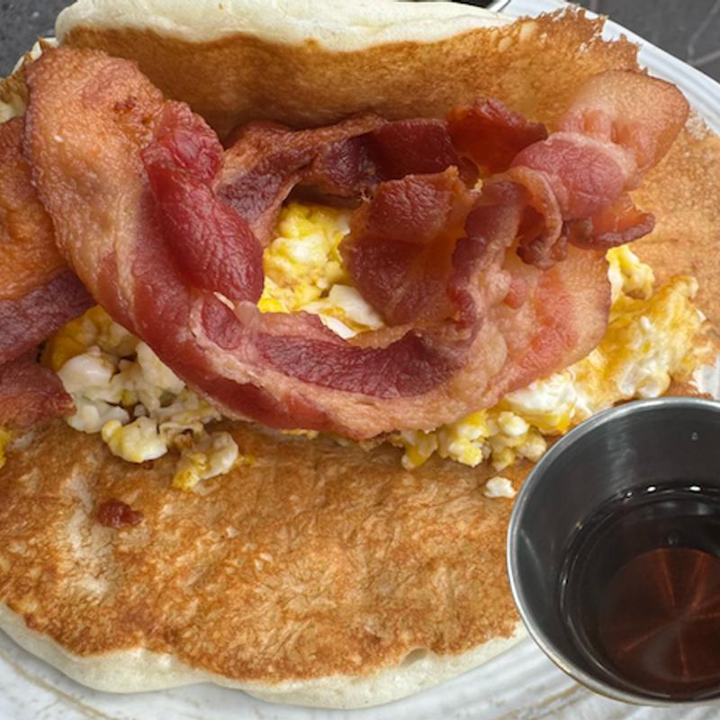 Breakfast Pancake Taco photo