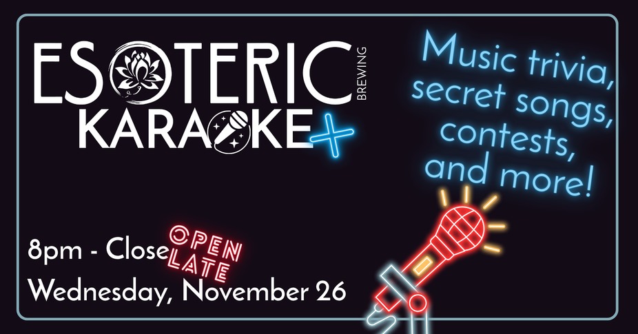 Esoteric Karaoke: PLUS event photo