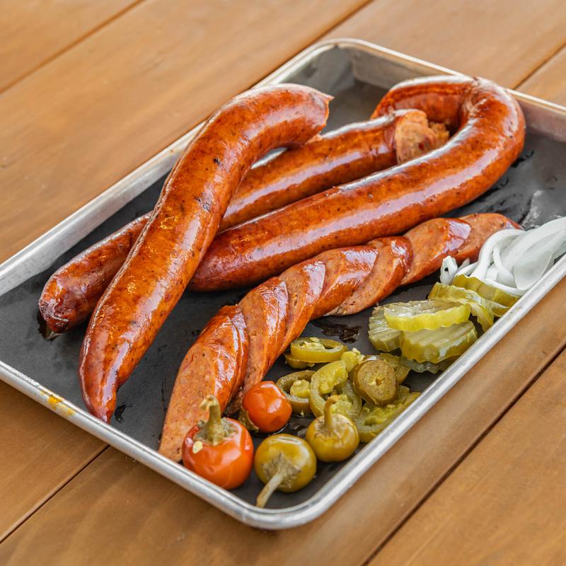 menu item 4 of 31, 1/4 lb of Habanero Garlic Sausage