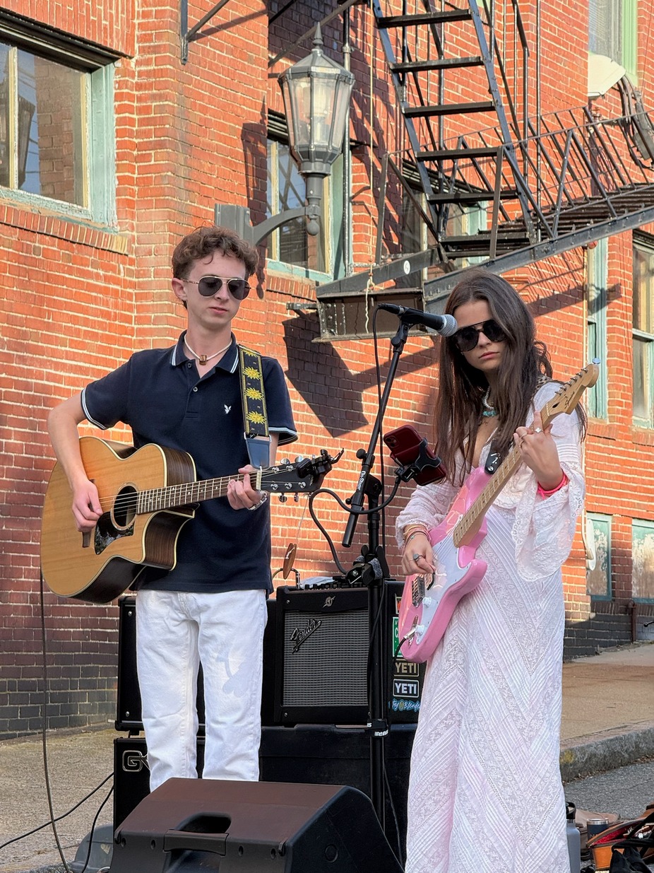 Zelda Hayes and Nate Calouro event photo