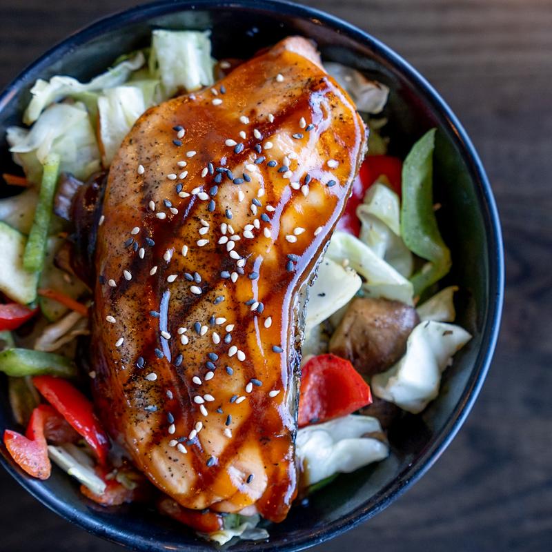 Salmon Teriyaki Bowl photo