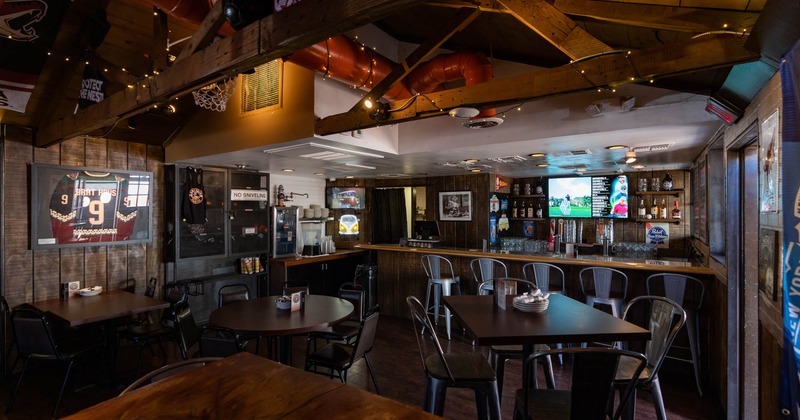 Interior, seating area