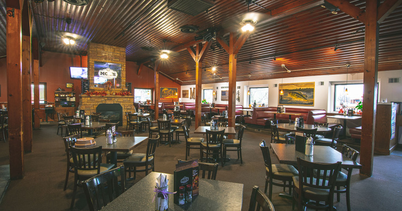 Interior, dining area