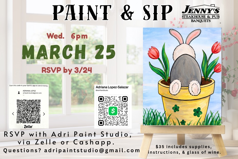 Paint & Sip event photo