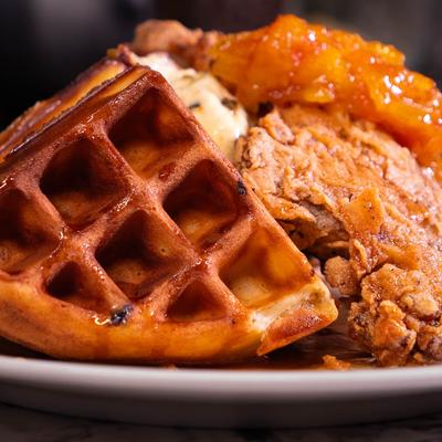 Chicken and Waffle.