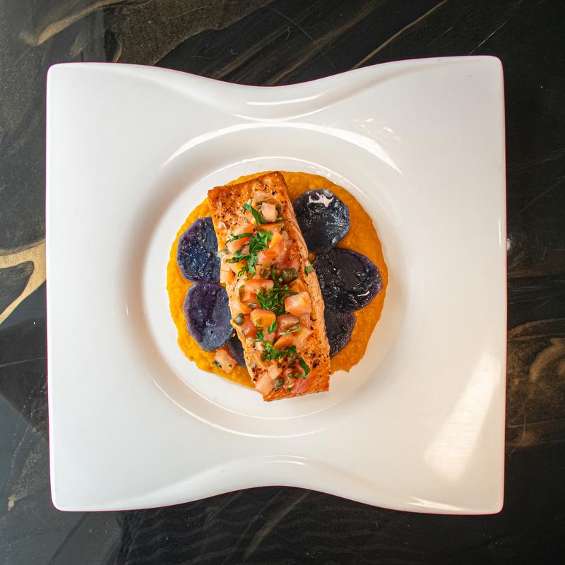 menu item 8 of 31, Pan - Seared Atlantic Salmon