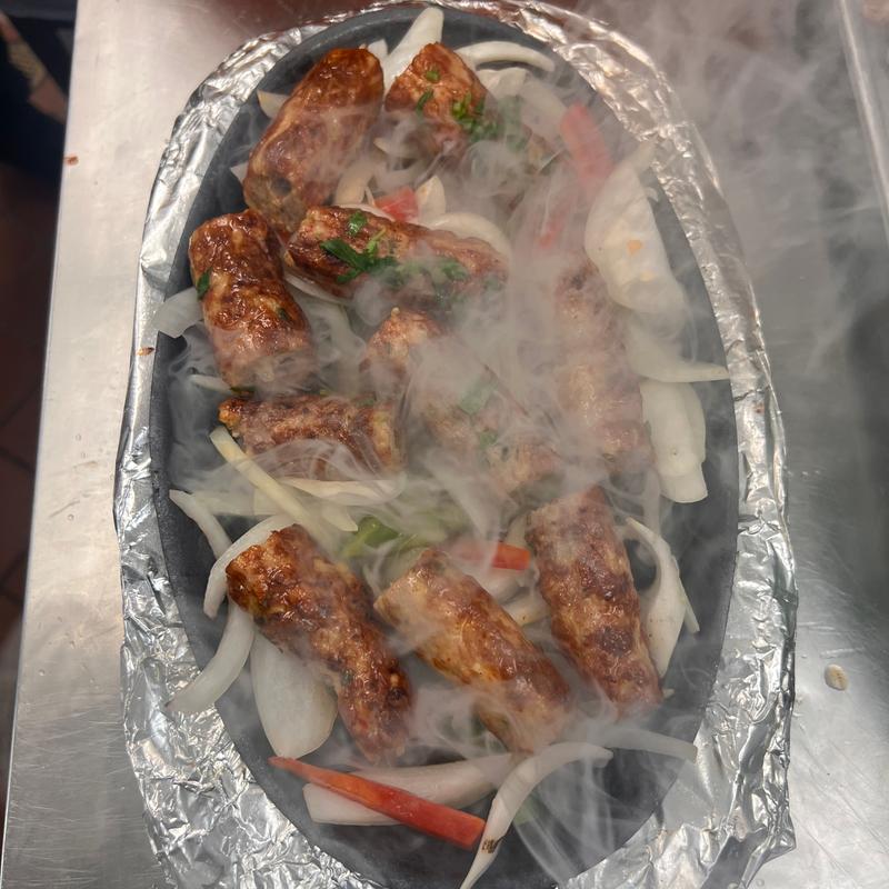 menu item 14 of 16, Lamb Seekh Kabab