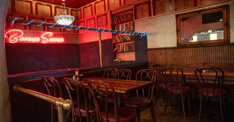 Interior, diner table