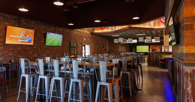 Interior seating space