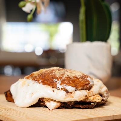 Taiyaki dessert, S'mores flavor.
