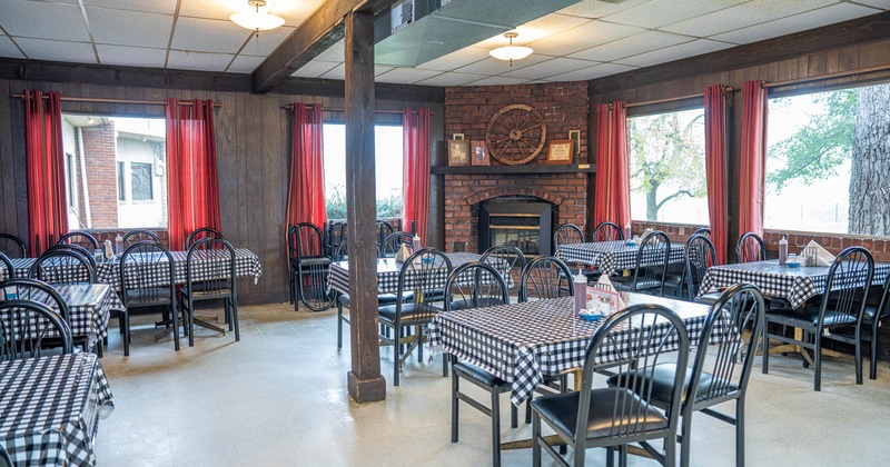 Interior, main dining area