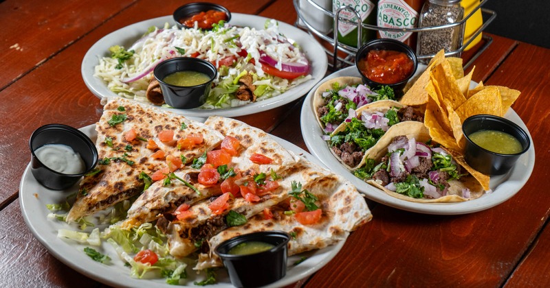 Various food on the table