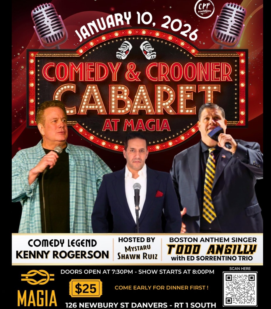 COMEDY & CROONER CABARET NIGHT (Ticketed Event) event photo