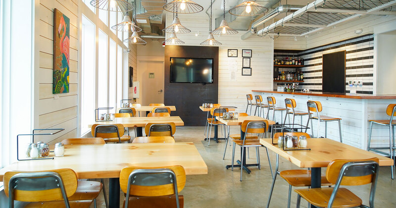 Interior, main seating area