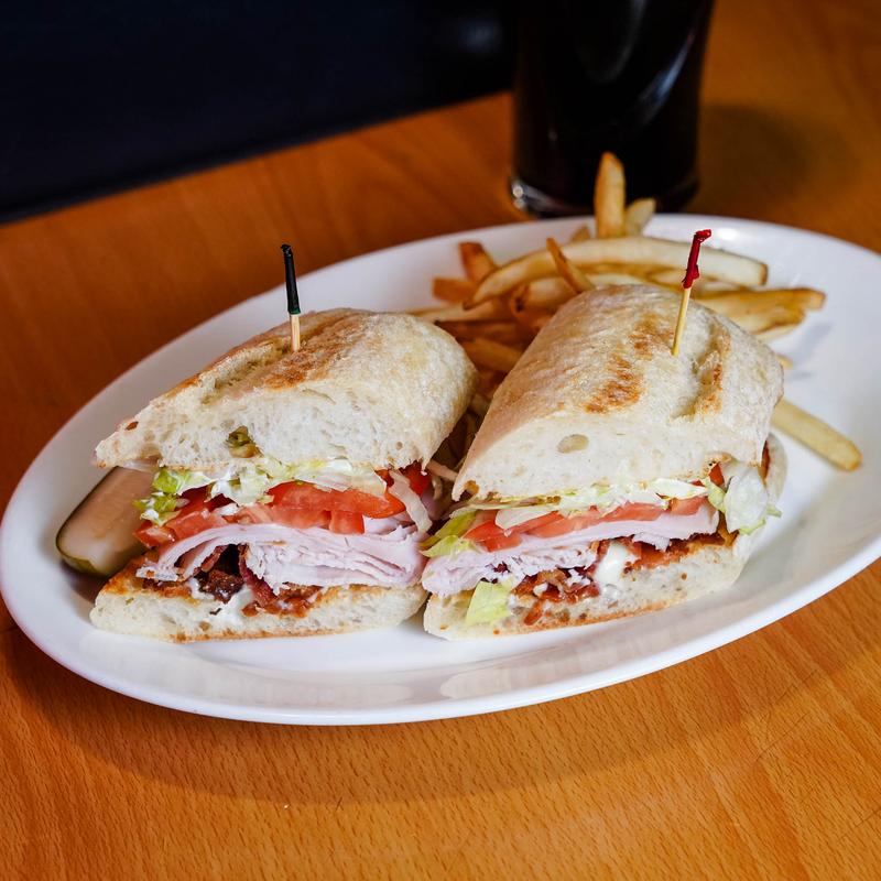 menu item 12 of 13, Turkey Club