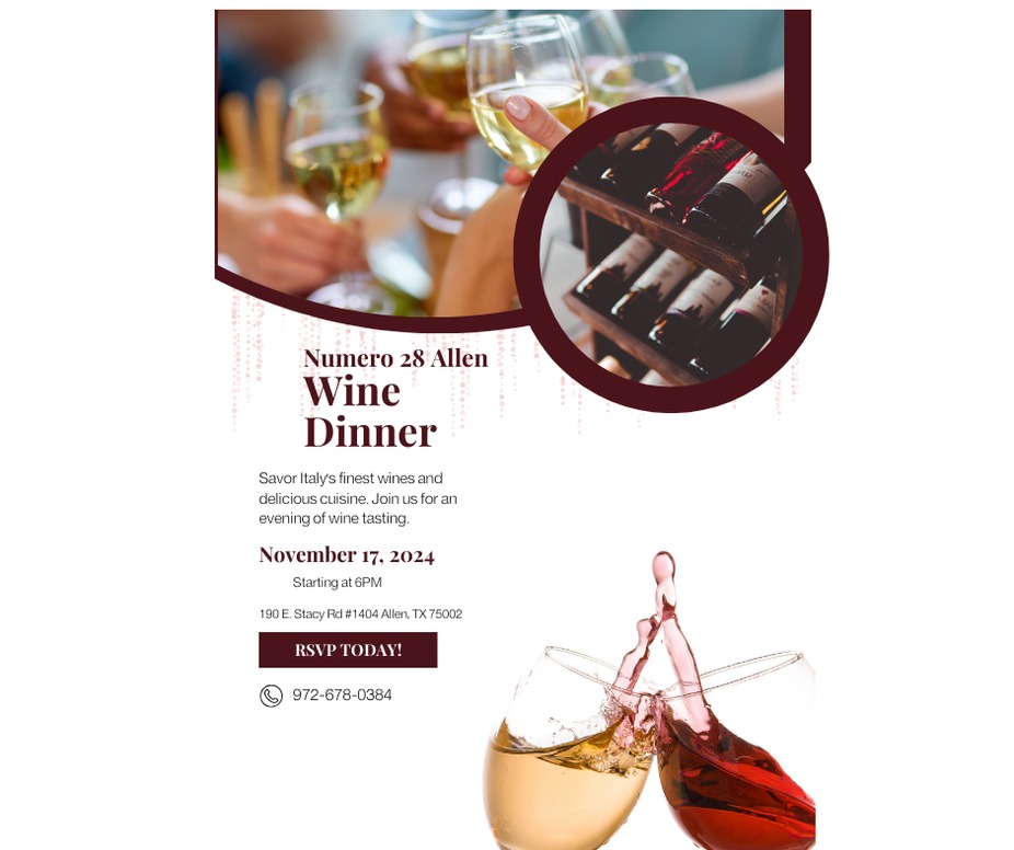 Wine Dinner on November 17, 2024 event photo