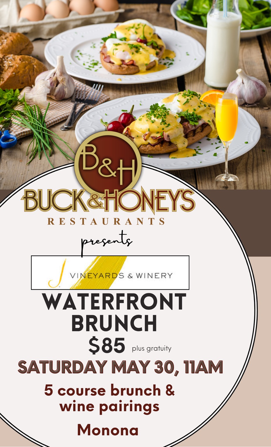 Waterfront Brunch with J Vineyards event photo
