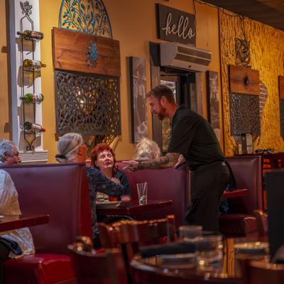 Peter in action. Peter has been with us since day one.  17 years!.