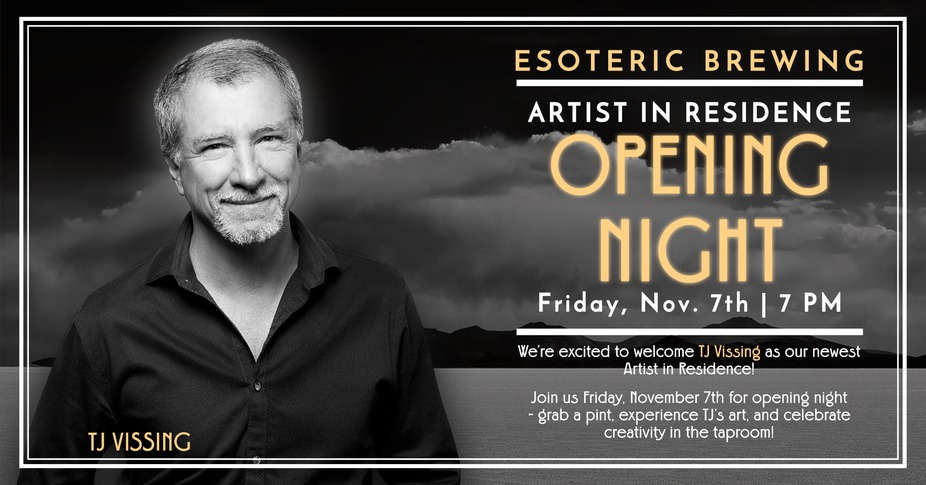 TJ Vissing Artist in Residence Opening Night event photo