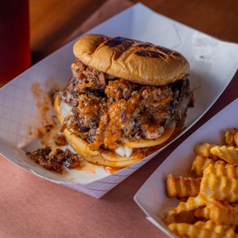 Chopped Brisket Sandwich photo