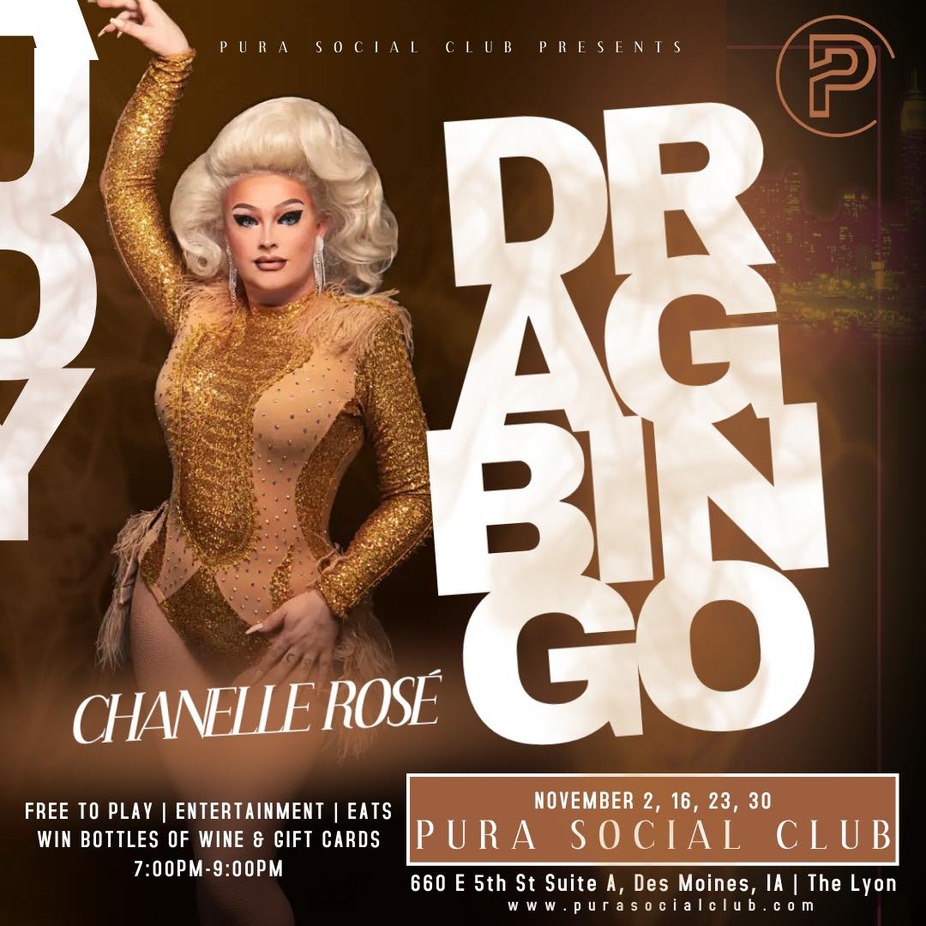 Drag Bingo featuring Chanelle Rosé event photo