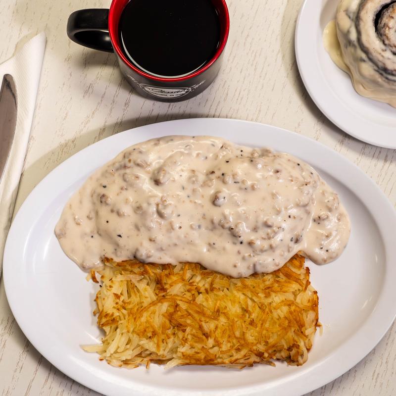 menu item 1 of 14, Biscuits & Gravy
