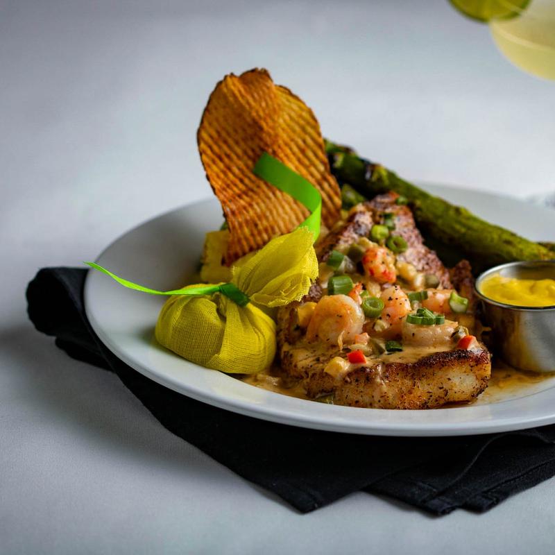 Blackened Chilean Sea Bass Pontchartrain photo