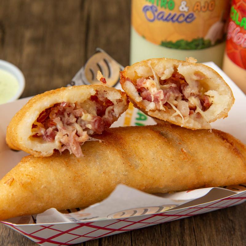 2 Bacon and Gouda Cheese Empanadas photo