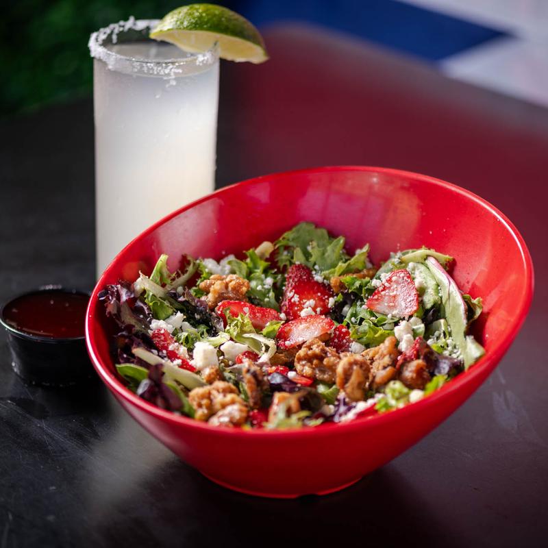 Candied Walnut & Strawberry Salad photo