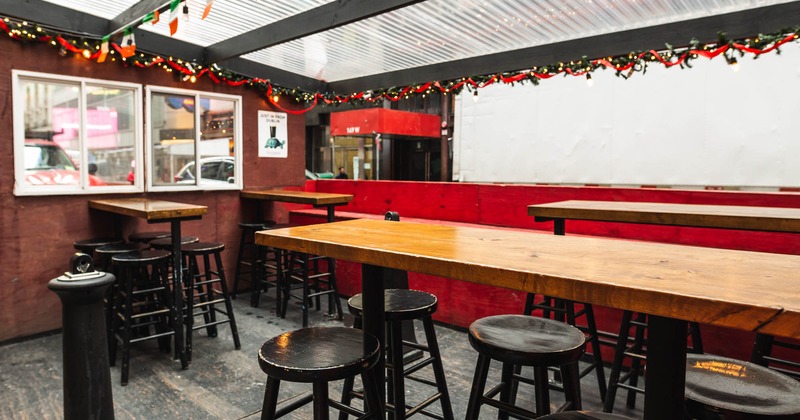 Covered exterior area